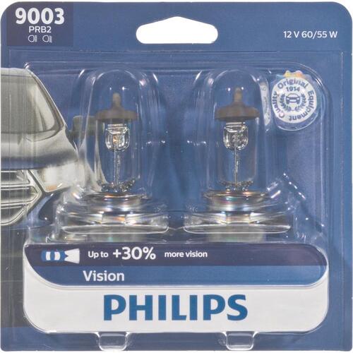 Philips 9003PRB2 Automotive Bulb Vision Halogen High/Low Beam 9003PRB2