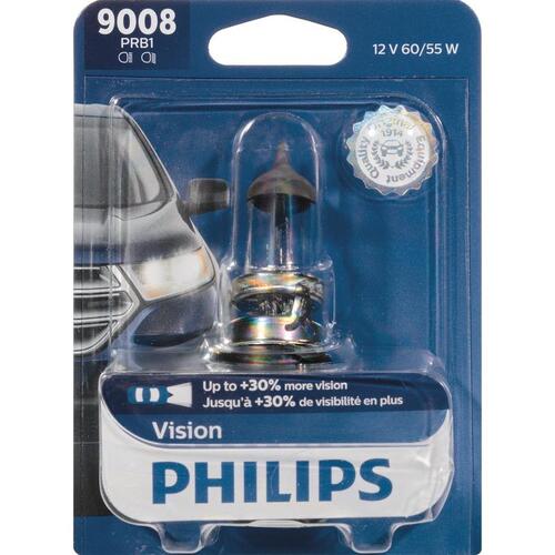 Automotive Bulb Vision Halogen High/Low Beam 9008PRB1