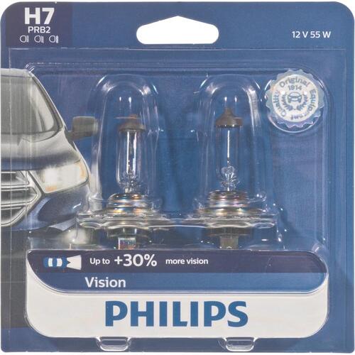Philips H7PRB2 Automotive Bulb Vision Halogen High/Low Beam H7PRB2