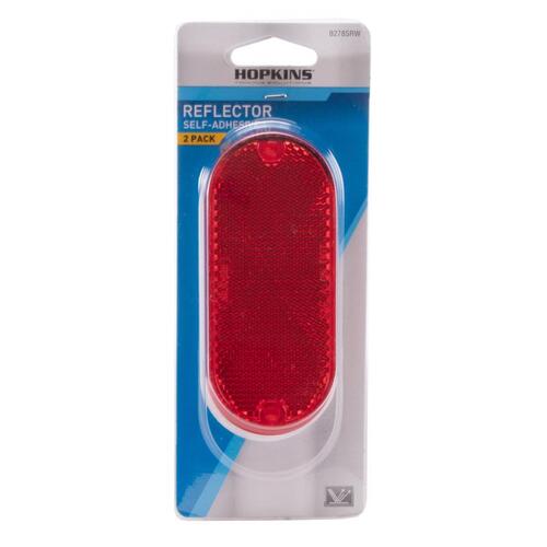 Hopkins B278SRW Reflector Red Rectangular Red