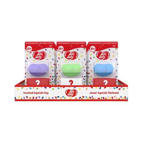 Jelly Belly TOY33012 Squishy Bean Assorted 2 pc Assorted