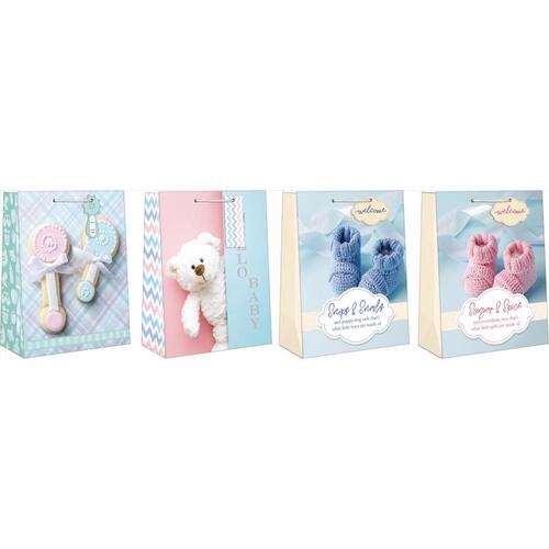 Paper Images EGBT3A-7 Gift Bag Assorted Baby 1 Assorted