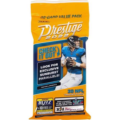 Panini 2-13731-20 Trading Cards Prestige Football Assorted 30 pc Assorted