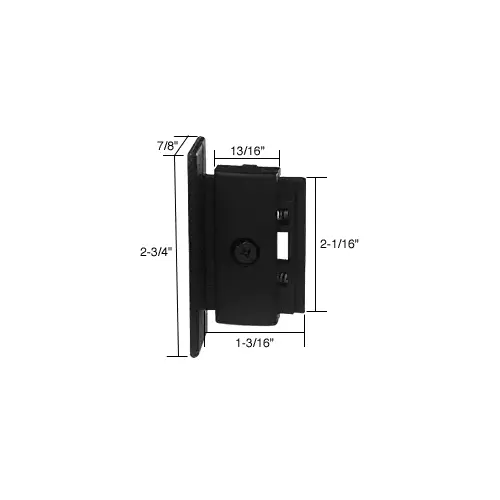 Black Sliding Window Latch and Pull for Rolleze Windows