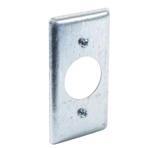 Receptacle Box Cover Rectangle Steel