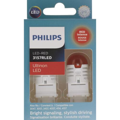 Philips 3157RLED Miniature Automotive Bulb Ultinon LED Parking/Side Marker/Turn 3157RLED