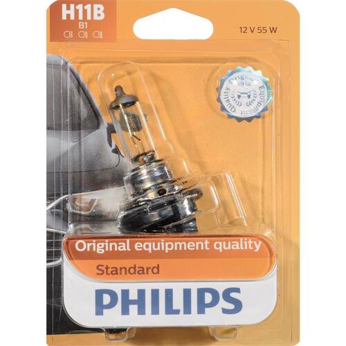 Philips H11BB1 Automotive Bulb Standard Halogen High/Low Beam H11BB1