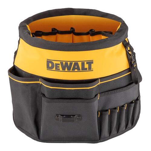 DEWALT DWST560109 Bucket Organizer Ballistic Polyester 37 compartments Black/Yellow Black/Yellow