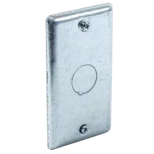 Box Cover Rectangle Steel 1 gang