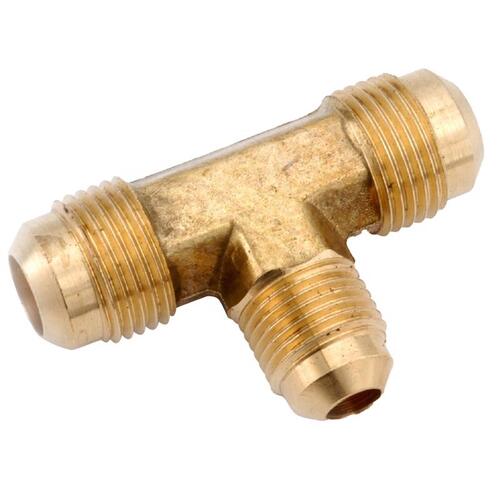Anderson Metals 754059-060604AH Reducing Tee 3/8" Male in. X 3/8" D Male Brass