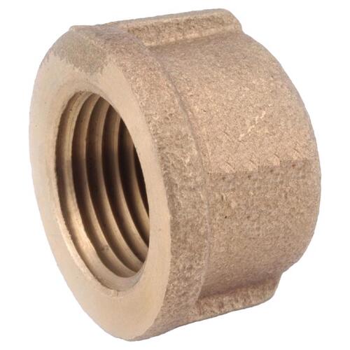 Cap 3/4" FPT in. Brass