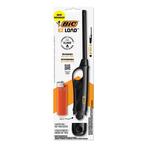 Multi-Purpose Lighter Ez Load Assorted - pack of 20