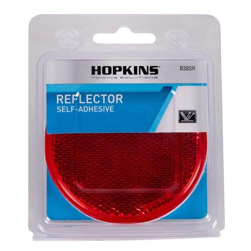 Reflector Red Round Red