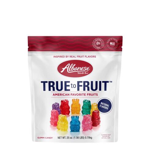 Gummi Bears True to Fruit Assorted 25 oz