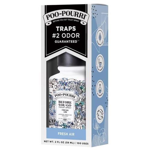 Poo-Pourri BB9096-XCP12 Toilet Spray Fresh Scent 2 oz Liquid - pack of 12