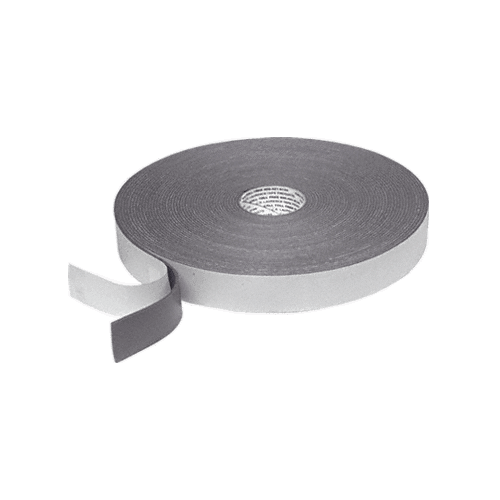 Gray 1/8" x 1-1/2" Single Sided Foam Glazing Tape