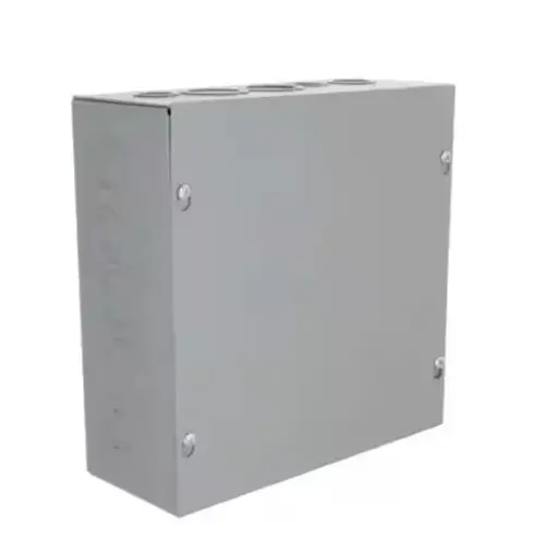 Southwire SC-10104-UPC 10 In. x 10 In. x 4 In. NEMA 1 Screw Cover Enclosure Gray