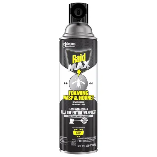 4476 Foaming Wasp and Hornet Killer, Foam, Spray Application, Outdoor, 16.5 oz Aerosol Can