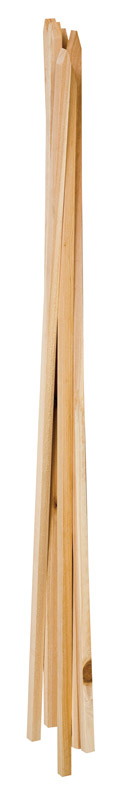 PANACEA 89962A Garden Stakes 96" H X 2" W X 2" D Brown Wood Brown