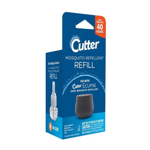 CUTTER HG-97202 Insect Repellent Refill Cartridge For Mosquitoes 0.19 oz