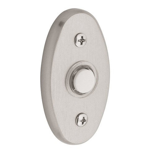 Baldwin 4858150 Door Bell Trim Door Accessory - Satin Nickel