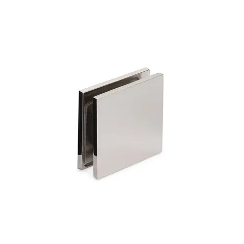 Taiga Wall-Glass Operable Transom Clamp - Polished Nickel