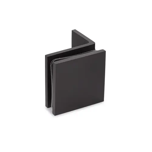 Taiga 90 degree Wall-Glass Clamp with Short Leg - Oil Rubbed Bronze Medium