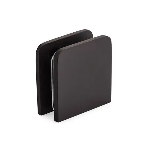 Bohle-Portals TAG81351.614 Traditional Style Fixed Panel U-Clamp - Oil Rubbed Bronze Medium