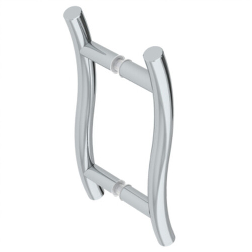 Counterpoint 6" c/c Back-to-Back "S" Pull - Polished Chrome