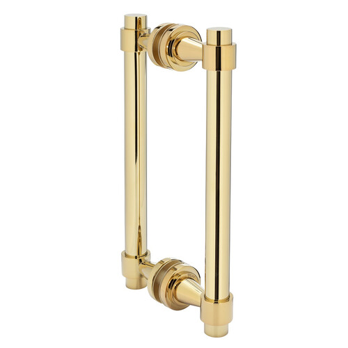 Concerto 8" c/c Back-to-Back Pull - Polished Brass PVD