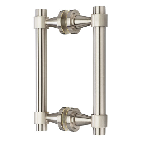 Concerto 6" c/c Back-to-Back Pull - Brushed Nickel