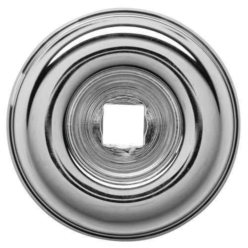 1-1/2" Round Knob Back Plate Bright Chrome Finish