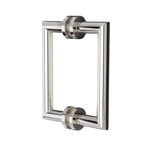 Coda 8" c/c Back-to-Back Pull - Polished Nickel