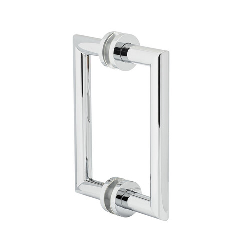 Coda 6" c/c Back-to-Back Pull - Polished Chrome