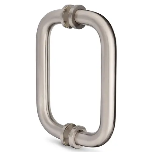 Opus I 6" c/c Back-to-Back Solid Pull - Brushed Nickel