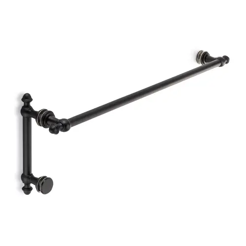 Symphony 24" c/c Towel Bar x 6" c/c Pull - Oil Rubbed Bronze Dark