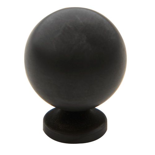 1" Ball Knob Oil Rubbed Bronze Finish