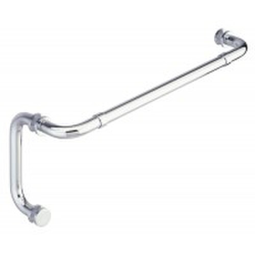 Opus I 24" c/c Towel Bar x 6" c/c Pull - Polished Chrome