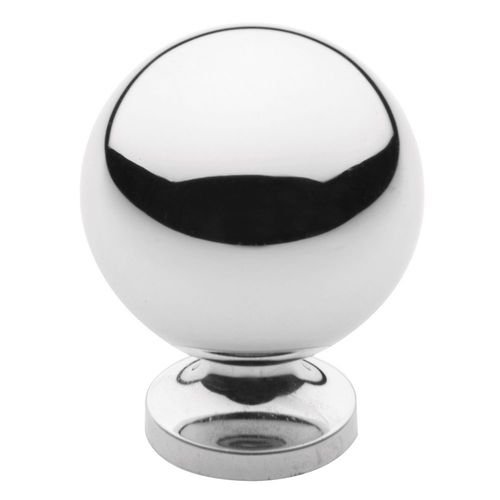 1" Ball Knob Bright Chrome Finish