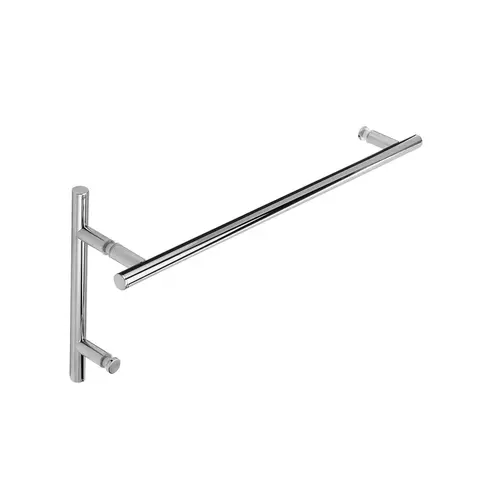 Counterpoint 24" c/c Towel Bar x 6" c/c Pull - Brushed Nickel