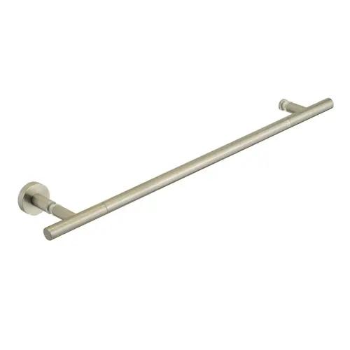 Counterpoint 24" c/c Towel Bar x Knob - Brushed Nickel