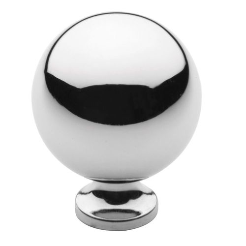 1-1/4" Ball Knob Bright Chrome Finish