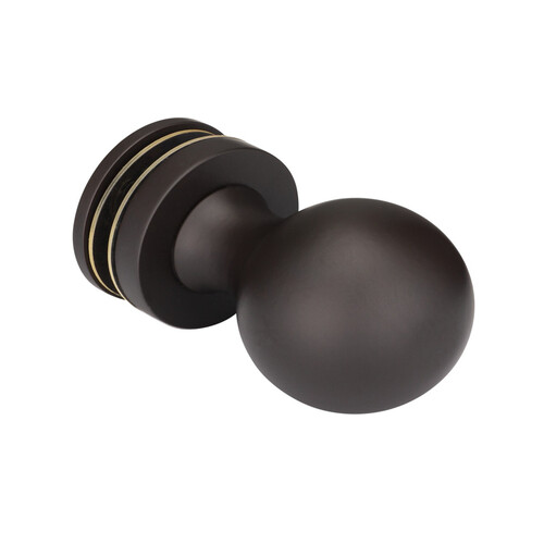 Coda Single-Sided Knob - Oil Rubbed Bronze Medium