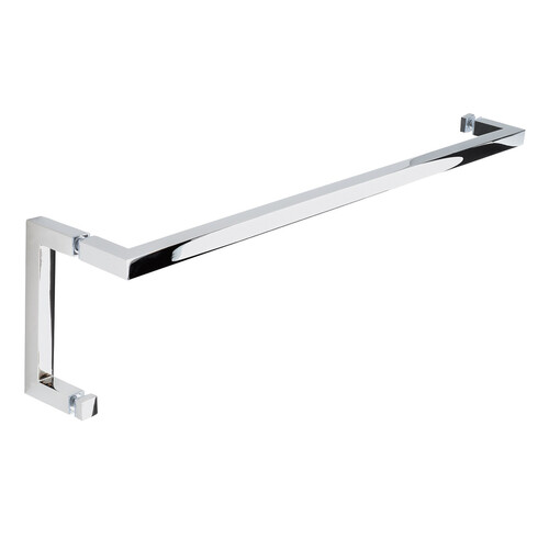 Taiga 24" c/c Towel Bar x 6" c/c Pull - Polished Nickel