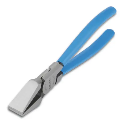 Glass breaking pliers, blue, 200 mm long, jaw width 20 mm