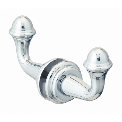 Symphony Back-to-Back Hook - Polished Chrome