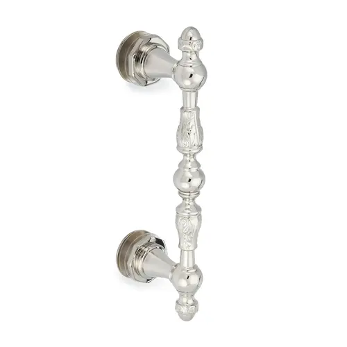 Sonata 8" c/c Single-Sided Decorative Pull - Polished Nickel