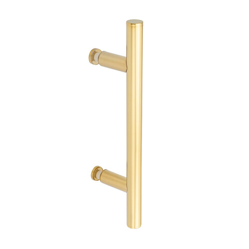 Counterpoint 6" c/c Single-Sided Pull - Polished Brass PVD