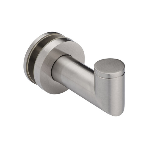 Coda Single-Sided Hook - Brushed Nickel