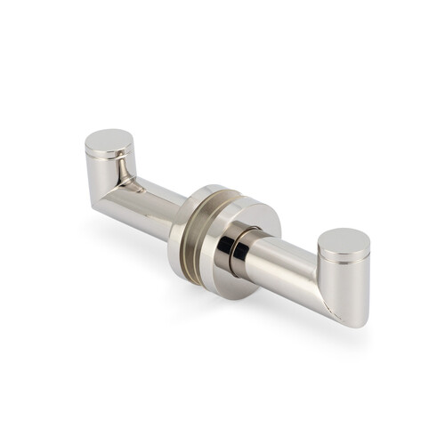 Coda Back-to-Back Hook - Polished Nickel